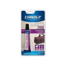 Colle Spéciale Tissu - Cyanolit - Fixation Flexible - Idéale Pour Tissus Et Textiles