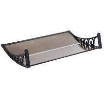 Haloyo Tende Da Sole Per Porte E Finestre, Tenda Da Sole Per Porta D'Ingresso, Tenda Da Sole 100 X 150 Cm, Marrone