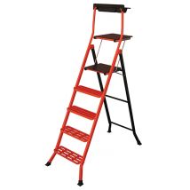 Mondelin - Stehleiter 5 Stufen - Max. Arbeitshöhe 3,10m - 201920