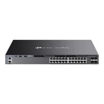 Switch 24 puertos Gigabit PoE+ TP-Link SG6428XHP – Conmutador L3 apilable – Gestión centralizada Omada SDN – Seguridad avanzada