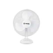 Ventilador De Sobremesa Oscilante (35w Aspas De Ø30cm Y 3 Velocidades) Ip20 Color Blanco
