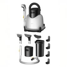 Deerma By100s Pulitore A Vapore - 18kpa/400w - 100°c - 5 Accessori - Pulitore Portatile Per Tappeti, Divano, Auto, Pavimento E Mobili