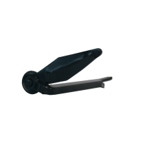 Mermier Quincaillerie - Drehkreuz Marseille Zum Einbetonieren Schwarz Torbel - L.130 Mm - 9411134