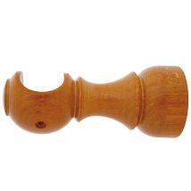 Riel Chyc - Soporte Madera Liso Abierto 28x128 Mm. Teca , Soporte Madera Liso- Medida: 28x128 Mm. - Acabado: Teca.- Soporte Abierto.- Ideal Para El 