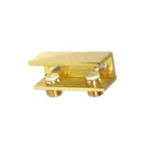 Étagère en cristal avec pince en laiton – Taquets – MARIVA