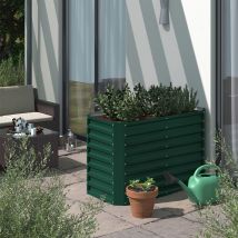 Lecho Elevado , Verde, 120 X 60 Cm, Ok-living