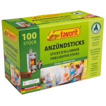 Zündholzstiele Aus Naturbelassenem, Imprägniertem Holz, 100 Stück – Favorit