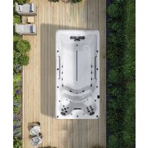 Platinum Spas Eros Swim Spa 450x225x150cm River Jet System Inkl. Thermoabdeckung
