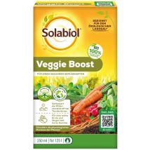 Solabiol Veggie Boost – 250 ml – Biostimulans für Gemüse – 100 % natürlich – fördert Pflanzenwachstum und Ernte