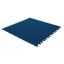 4 X Flexible Kunststofffliesen 55,5 X 55,5cm Für Den Außenbereich, Blau, Von Ezooza