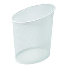 Papelera Alba Rejilla Blanco