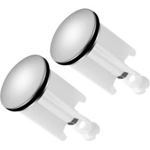 Set Mit 2 Verstellbaren Abflussstopfen + Filter, Für Waschbecken/bidet