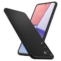 Spigen Liquid Air Galaxy S21 Mattschwarz