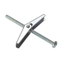 Forgefix - 10tog350 Plasterboard Spring Toggle M3 X 50mm Bag 10 Fortog350m