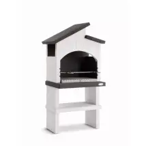 Barbecue A Carbonella In Cemento Palazzetti "vieste" 89x59x173 Cm