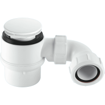 Mcalpine Stw2m-95 50mm Water Seal Shower Trap With Universal Outlet