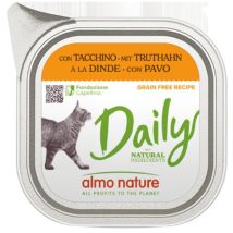 Almo Nature Täglich Katzenfuttertablett 100 G - Pute 100 G
