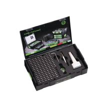 Typenhalter-Satz 1,5 mm – 120 Teile – Spezialwerkzeugstahl – Schlagzahlen 0–9, A–Z – Lieferung in L-BOXX MINI