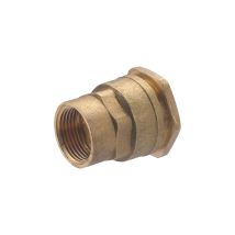 Racor de compresión de latón 25 mm – Rosca 20 x 27 mm – Conexión segura y duradera – Ideal para instalaciones enterradas
