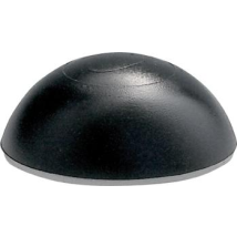 Homexpert - Türpuffer Halbkugel Schwarz Ø32mm H:13mm