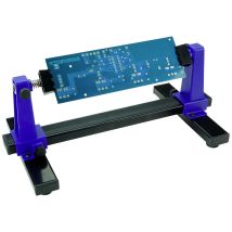 Maxi Platinenhalter 1 St. – Robuste Ausführung – Verstellbare Spannweite – Drehbar – Gummifüße – Max. Platinengröße 210 x 140 mm
