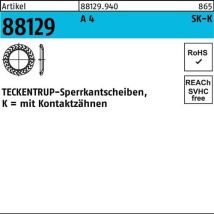 Sperrkantscheibe R 88129 K 10x20,25x1,6 A 4 500 Stück Teckentrup Rondelle De Blocage R 88129 K 10x20,25x1,6 A 4 500 Pièces Teckentrup