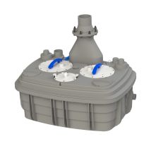Sfa - Saniflo Sanicubic 2xl 6105 Heavy Duty Pump Macerator Lifting Station Wc Basin