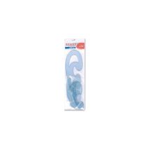 Arda 408533 Set Curvilinee Disegno Tecnico Polistirolo Termoresistente Confezione 3 Pezzi Colore Grigio Trasparente