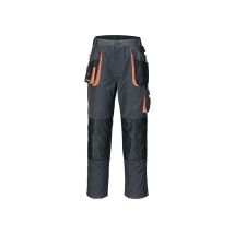 Terratrend Bundhose 3230 – anthrazit/orange – 65% Polyester, 35% Baumwolle – Größe 50 – Ideal für handwerkliche Tätigkeiten