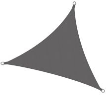 Sol Royal - Toldo/parasol Solvision Triangular De 100 % Poliester Mit Recubrimiento De Poliuretano Robusto Y De Fácil Cuidadot Antracita, 300x300x300 