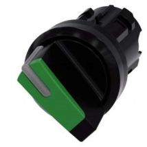 Siemens - Beleuchteter Wählschalter Rotondo 22mm 2 Positionen In Kunststoffgrüner Farbe 3su1002-2bf40-0aa0 3su10022bf400aa0