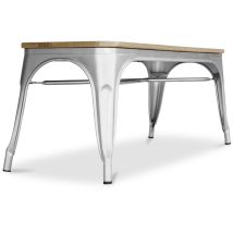 Industrial Style - Bank - Industriedesign - Holz Und Metall - Stylix Steel