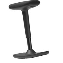 Taburete regulable TO-SWIFT – Asiento negro – Altura 500-750 mm – Carga máxima 110 kg – Diseño ergonómico
