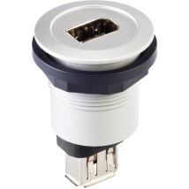 Firewire Ieee 1394 Einbaubuchse Buchse/buchse Rrjfw6stb Silber Schlegel Inhalt: 1 St.