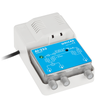 Amplificateur De Maison Alcad Ai-223 Vhf Uhf 25db Signal De Retour