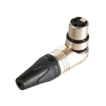 Neutrik - Nc3frx Xlr-steckverbinder Buchse, Gewinkelt Polzahl: 3 Silber 1 St.