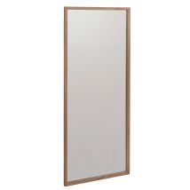 MCA Spiegel HHG-391, Wandspiegel Garderobenspiegel Flurspiegel, 120x50x2cm Glas Massiv-Holz Eiche