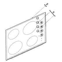 Glasabdeckung Nr. 100 – Ersatzteil für Kochplatten, Herdplatten – Frionor
