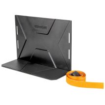 Carcomfort - Kofferraum Ordnungshelfer Fastfix L, Ladungshilfe Mit Gurt Schwarz/orange