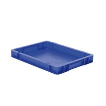 Transport-stapelkästen, Blau Maße In Mm (bxtxh): 400 X 300 X 75