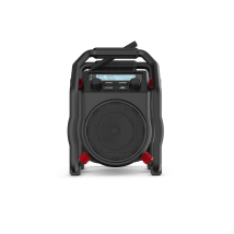 Baustellenradio Ubox400r Mit Netzbetrieb Oder 9x Aa Akku-batterien - Perfectpro