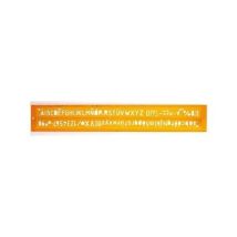 Minerva Stencil Lettere Iso Precisione 6 Mm Taglia Unica