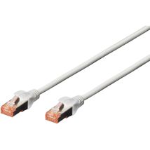 Digitus Dk-1644-250 Rj45 Netzwerkkabel, Patchkabel Cat 6 S/ftp 25.00 M Grau Halogenfrei, Verdrillte
