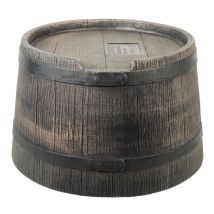 Supporto Per Barile D'Acqua Piovana Effetto Legno 45x28,5 Cm Marrone Nature