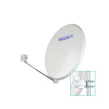 Parabola Quick In Acciaio Elettrozincato 85cm+lnb Sedea