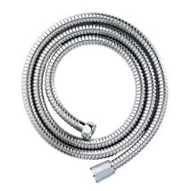 Chrome 2m X 8mm Double Spiral Shower Hose - Showerdrape