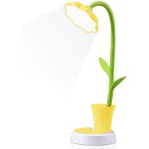 Children's Desk Lamp, Led Desk Lamp, Dimmable Bedside Lamp With Touch Sensor, Eye-catching Reading Lamp With Pen Holder, Rechargeable Usb Table Lamp 