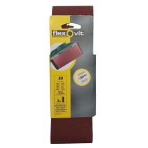 Cloth Sanding Belts 533 X 75mm 80g Medium (pack Of 2) Flv26469