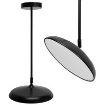Toolight – Suspension LED design noire – 240 mm – 28 W – Éclairage moderne pour salon, chambre, salle à manger