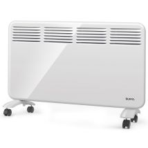 Supra Convector Móvil y Fijo QUICKFLIX 2000W – Dimensiones: 80x53x28 cm – Peso: 6,55 kg – IP24 – Calefacción para Baños y Habitaciones